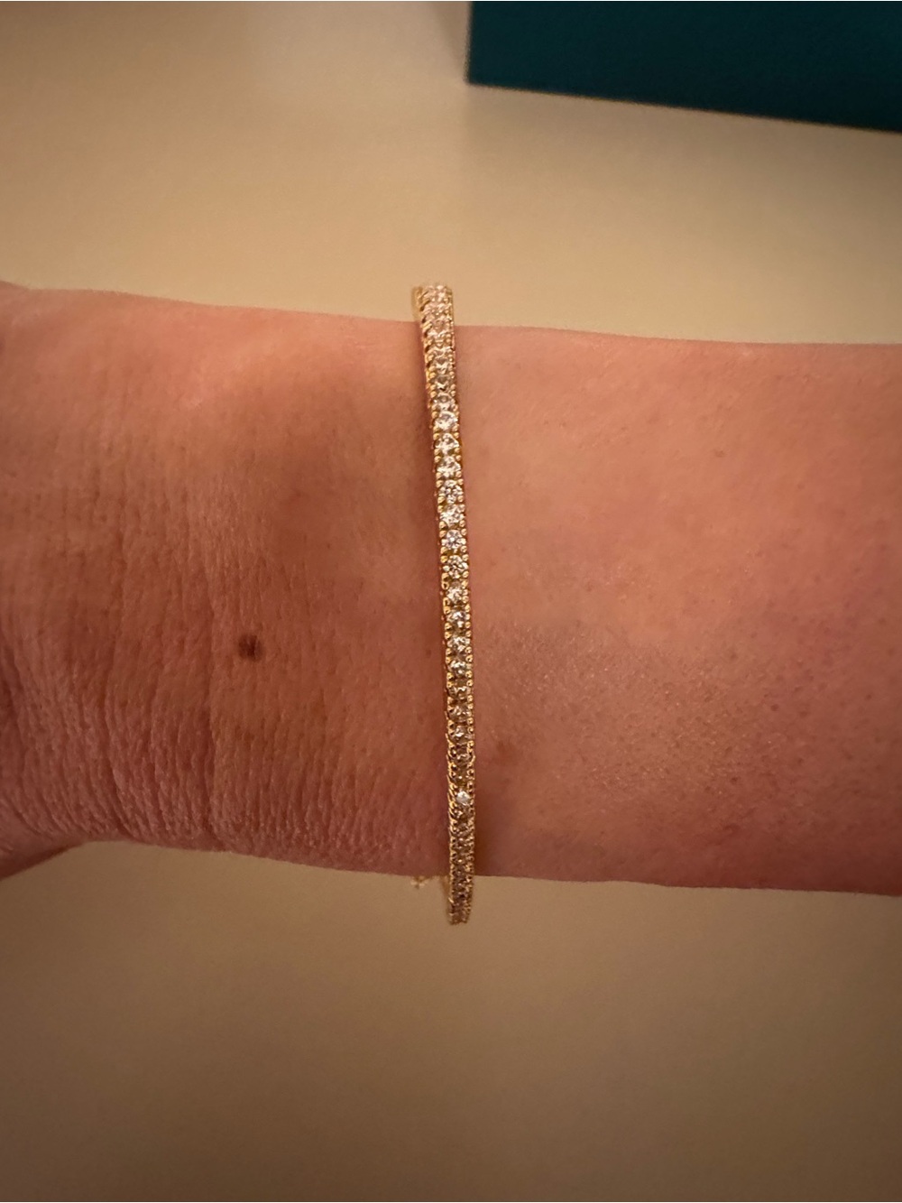 Nordstrom Delicate Cubic Zirconia Bangle